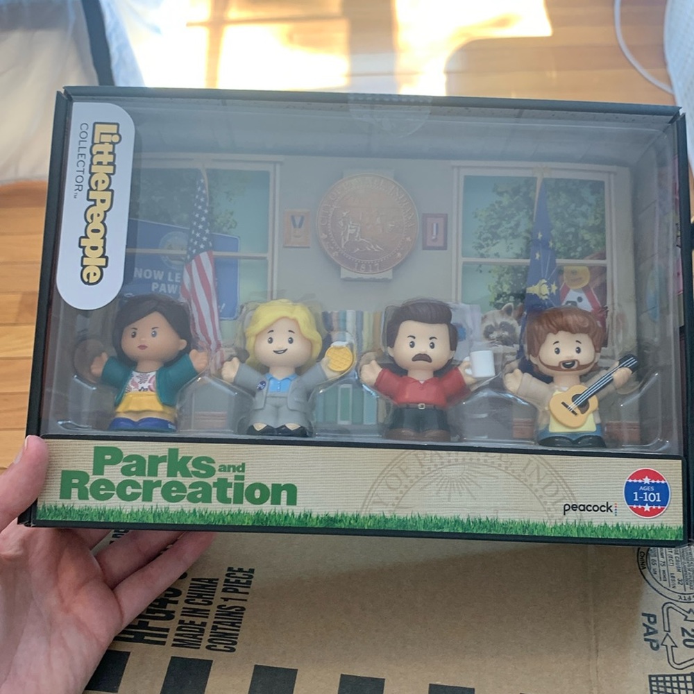 Parks & Recreation collectable Little People set
